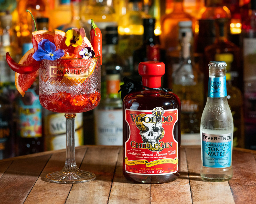 Voodoo Chilli Gin Red - Hot Potent