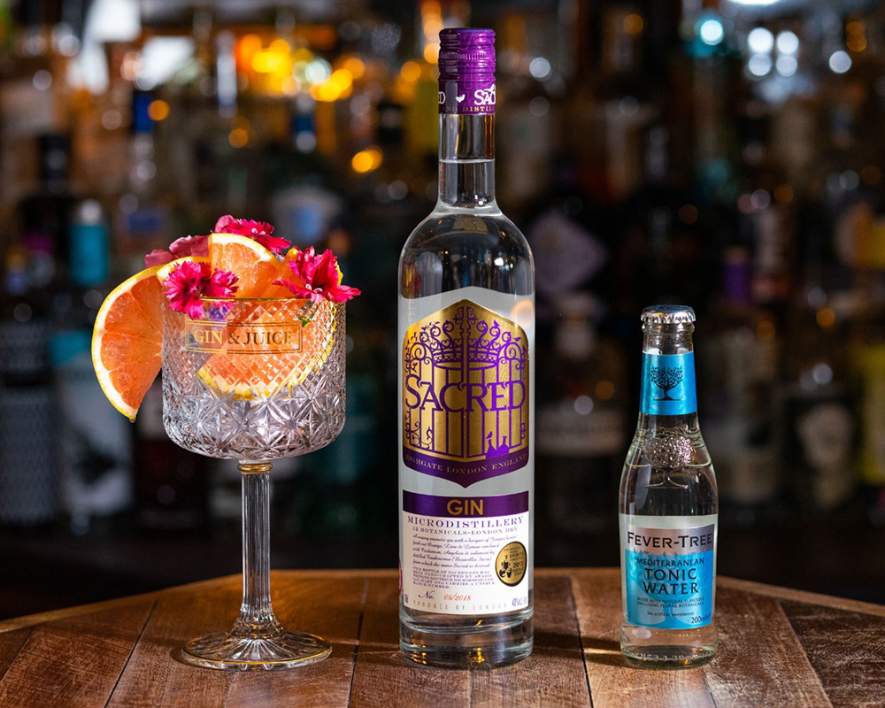 The best drinks menu in Cardiff Gin & Juice