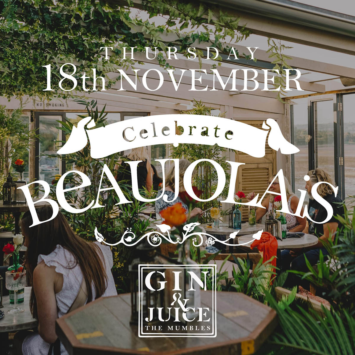 Celebrate Beaujolais Day at Gin & Juice Mumbles