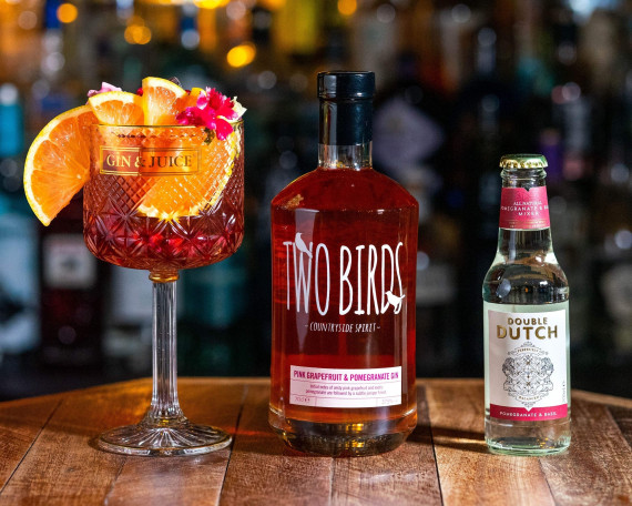 Two Birds Pink Grapefruit & Pomegranate