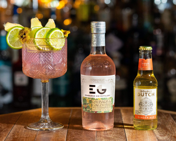 Edinburgh Rhubarb & Ginger Liqueur