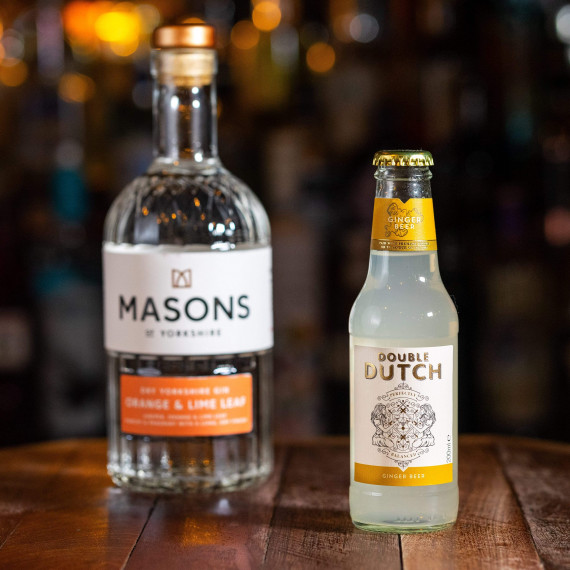 Masons Orange & Lime Leaf