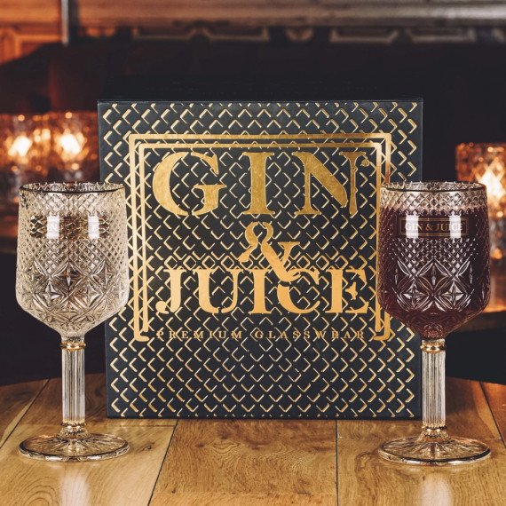 Wine Glasses set of 2 by Gin & Juice