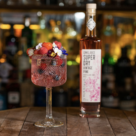 Superdry Vintage Pink Organic Gin