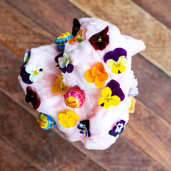 Black Shimmer Candy Floss Organic Craft Gin