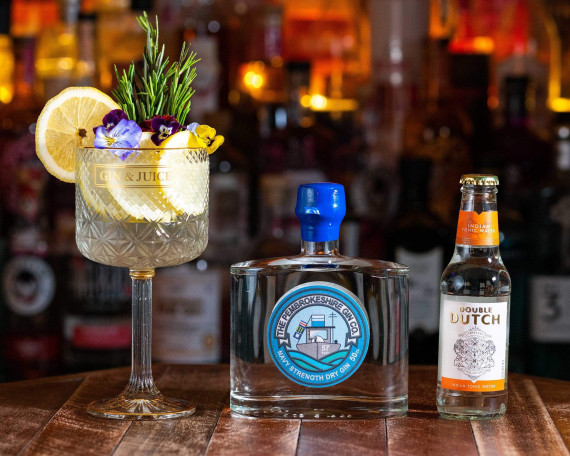 Tenby Dry Navy Strength